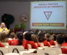 Escola de trânsito do DER. Foto: Gilson Abreu/ANPr