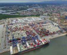 04/2019 - Porto de Paranaguá. Foto: José Fernando Ogura/ANPr