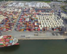 04/2019 - Porto de Paranaguá. Foto: José Fernando Ogura/ANPr