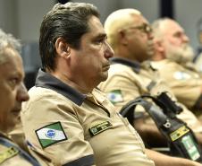Os Portos do Paraná trabalham constantemente para fortalecer a segurança na região do Porto de Paranaguá. Além da atuação conjunta com Polícia Militar, Polícia Rodoviárias Federal e Estadual e Guarda Municipal, na segurança de caminhões e veículos na entrada da cidade, a Unidade Administrativa de Segurança Portuária (UASP) atua para coibir ações criminosas dentro do cais público.  -  Paranaguá, 26/04/2019  -  Foto: Cláudio Neves/APPA