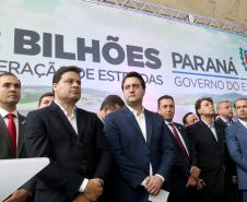 O governador Carlos Massa Ratinho Junior lançou o Programa de Revitalização das Estradas, que vai beneficiar todas as regiões do Paraná.
Foto Gilson Abreu/ANPr