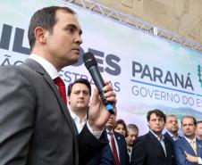 O governador Carlos Massa Ratinho Junior lançou o Programa de Revitalização das Estradas, que vai beneficiar todas as regiões do Paraná.
Foto Gilson Abreu/ANPr