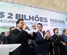 O governador Carlos Massa Ratinho Junior lançou o Programa de Revitalização das Estradas, que vai beneficiar todas as regiões do Paraná.
Foto Gilson Abreu/ANPr