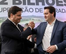 O governador Carlos Massa Ratinho Junior lançou o Programa de Revitalização das Estradas, que vai beneficiar todas as regiões do Paraná.
Foto Gilson Abreu/ANPr