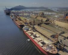 04/2019 - Porto de Paranaguá. Foto: José Fernando Ogura/ANPr