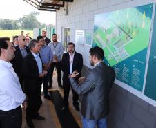 Governador carlos Massa Ratinho Junior durante encontro com o diretor - geral brasileiro da Itaipu Binacional, general Joaquin Silva e Luna  -  Foz do Iguaçu, 12/06/2019  -  Foto: Rodrigo Félix Leal/ANPr