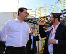 Governador carlos Massa Ratinho Junior durante encontro com o diretor - geral brasileiro da Itaipu Binacional, general Joaquin Silva e Luna  -  Foz do Iguaçu, 12/06/2019  -  Foto: Rodrigo Félix Leal/ANPr