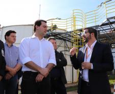 Governador carlos Massa Ratinho Junior durante encontro com o diretor - geral brasileiro da Itaipu Binacional, general Joaquin Silva e Luna  -  Foz do Iguaçu, 12/06/2019  -  Foto: Rodrigo Félix Leal/ANPr