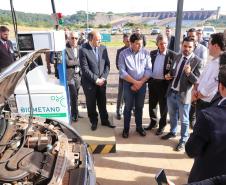 Governador carlos Massa Ratinho Junior durante encontro com o diretor - geral brasileiro da Itaipu Binacional, general Joaquin Silva e Luna  -  Foz do Iguaçu, 12/06/2019  -  Foto: Rodrigo Félix Leal/ANPr