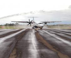 Aeroporto de Pato Branco. Foto: José Fernando Ogura/ANPr