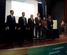 Segurança rodoviária foi discutido nesta segunda-feira (12) no I Workshop Rodoviário do Departamento de Estradas de Rodagem do Paraná (DER/PR), que acontece em Curitiba