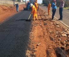 O Governo do Estado está investindo R$ 74,4 milhões em obras de rodovias da região Noroeste. Estão em andamento a duplicação da PR-323, de Paiçandu até Doutor Camargo, e a construção de uma ciclovia no município de Terra Boa, na PR-082. As obras são executadas pelo Departamento de Estradas de Rodagem do Paraná (DER-PR). Foto: Divulgação/DER