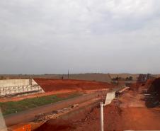 O Governo do Estado está investindo R$ 74,4 milhões em obras de rodovias da região Noroeste. Estão em andamento a duplicação da PR-323, de Paiçandu até Doutor Camargo, e a construção de uma ciclovia no município de Terra Boa, na PR-082. As obras são executadas pelo Departamento de Estradas de Rodagem do Paraná (DER-PR). Foto: Divulgação/DER