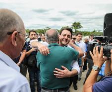 O governador Carlos Massa Ratinho Júnior inaugura nesta quinta-feira (10) , o viaduto da BR-277 e as obras de ampliação do Terminal de Contêineres de Paranaguá (TCP).Paranaguá, 09/10/2019 -  Foto: Geraldo Bubniak/AEN