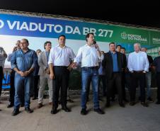 O governador Carlos Massa Ratinho Júnior inaugura nesta quinta-feira (10) , o viaduto da BR-277 e as obras de ampliação do Terminal de Contêineres de Paranaguá (TCP).Paranaguá, 09/10/2019 -  Foto: Geraldo Bubniak/AEN