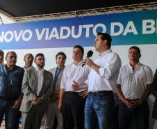 O governador Carlos Massa Ratinho Júnior inaugura nesta quinta-feira (10) , o viaduto da BR-277 e as obras de ampliação do Terminal de Contêineres de Paranaguá (TCP).Paranaguá, 09/10/2019 -  Foto: Geraldo Bubniak/AEN