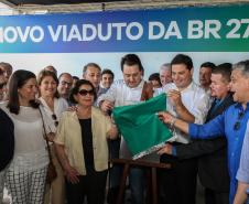 O governador Carlos Massa Ratinho Júnior inaugura nesta quinta-feira (10) , o viaduto da BR-277 e as obras de ampliação do Terminal de Contêineres de Paranaguá (TCP).Paranaguá, 09/10/2019 -  Foto: Geraldo Bubniak/AEN