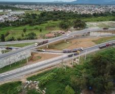 O governador Carlos Massa Ratinho Júnior inaugura nesta quinta-feira (10) , o viaduto da BR-277 e as obras de ampliação do Terminal de Contêineres de Paranaguá (TCP).Paranaguá, 09/10/2019 -  Foto: Geraldo Bubniak/AEN