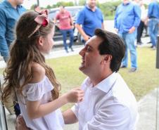 O governador Carlos Massa Ratinho Júnior inaugura nesta quinta-feira (10) , o viaduto da BR-277 e as obras de ampliação do Terminal de Contêineres de Paranaguá (TCP).Paranaguá, 09/10/2019 -  Foto: Geraldo Bubniak/AEN