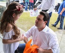 O governador Carlos Massa Ratinho Júnior inaugura nesta quinta-feira (10) , o viaduto da BR-277 e as obras de ampliação do Terminal de Contêineres de Paranaguá (TCP).Paranaguá, 09/10/2019 -  Foto: Geraldo Bubniak/AEN