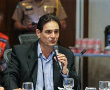O governador Carlos Massa Ratinho Junior participa nesta terça-feira (15) da reunião com a equipe de governo. Na foto o Diretor-Presidente do Instituto Paranaense de Desenvolvimento Educacional (Fundepar), José Maria Ferreira. 15/10/2019 - Foto: Geraldo Bubniak/AEN