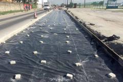 Recuperação do pavimento de concreto da Avenida Bento Rocha, em Paranaguá