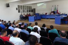 Audiência pública realizada no auditório da Câmara de Vereadores de Doutor Camargo