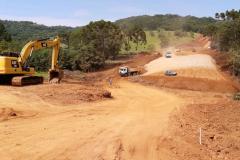 Obras de terraplenagem do Contorno de Francisco Beltrão