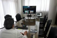 Bastidores da transmissão da Conversa com o DG