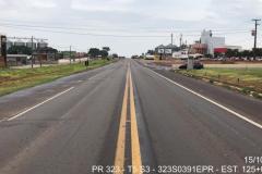 PR-323, entre Umuarama e o entroncamento com a PR-468