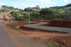 Implantação do acesso às indústrias de Pitanga