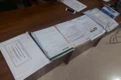 Sessão de abertura de envelopes
