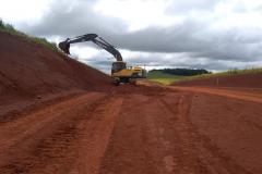 Obra de pavimentação da PR-239