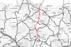 Mapa do trecho contemplado