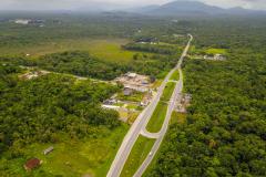 PR-412, entroncamento para Itapoá