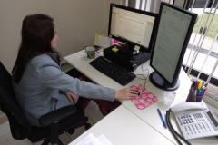 Sessão de lances online da licitação