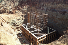 Passarela de Bandeirantes em obras