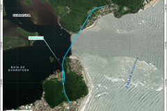 Mapa da ponte