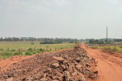Serviços na PR-478 em Loanda