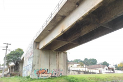 Viaduto sobre a ferrovia na PR-510