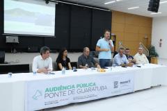 Audiência pública da Ponte de Guaratuba, em Guaratuba