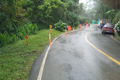 Obras na Estrada da Graciosa