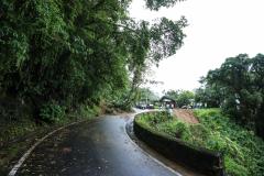 Estrada da Graciosa, logo após chuvas