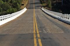 Ponte Rio Pinhão - PR-170 no limite entre Guarapuava e Pinhão
