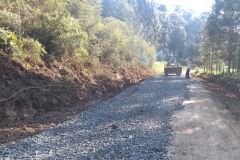 PR-466 entre Porto Vitória e Santo Antônio do Iratim