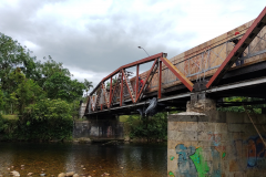 Reforma da Ponte metálica em Porto de Cima