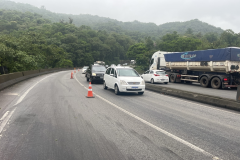 Serviços na BR-277 em 05/01/23