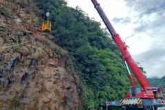 Serviços de contenção emergencial na BR-277