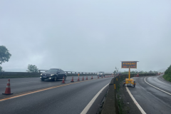 Serviços emergenciais na BR-277