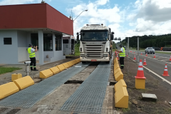 Balanças rodoviárias na PR-151 em Piraí do Sul